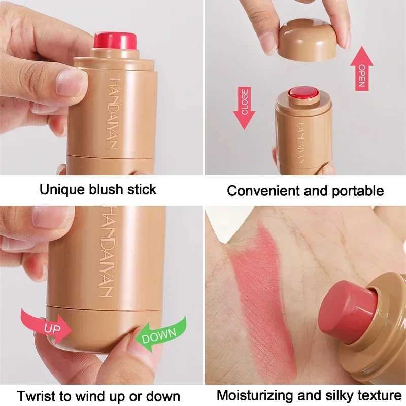 New Cheek B Cream Ber Stick Lip Lift Complexion Long-lasting Waterproof Simple Tint High Pigment Pocket B MakeupW250220