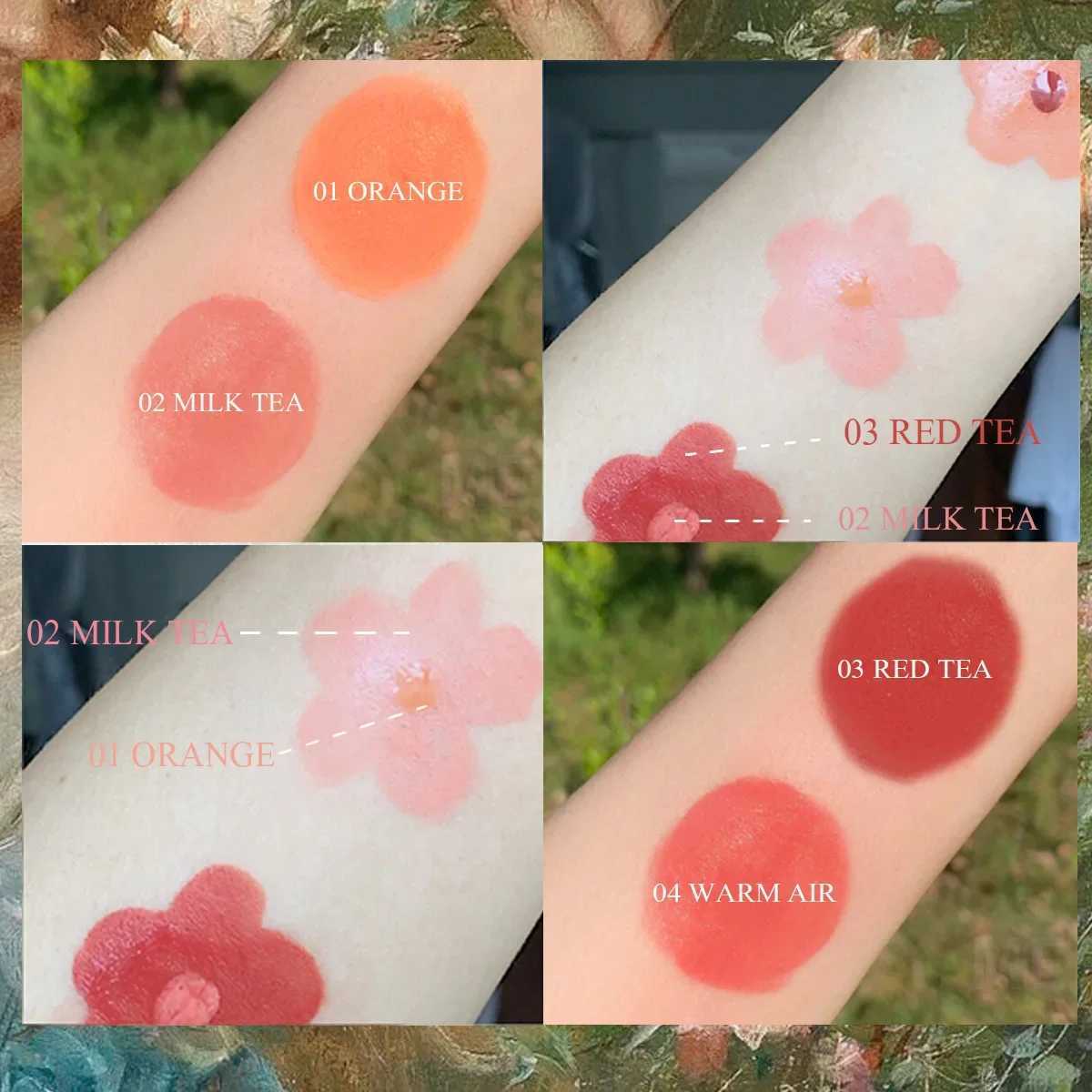 Matte Mini Facial Liquid Ber Durable Silk Smooth Cheek Eyelid Mouse B Fluorescent Stick Red Waterproof Contour MakeupW250220