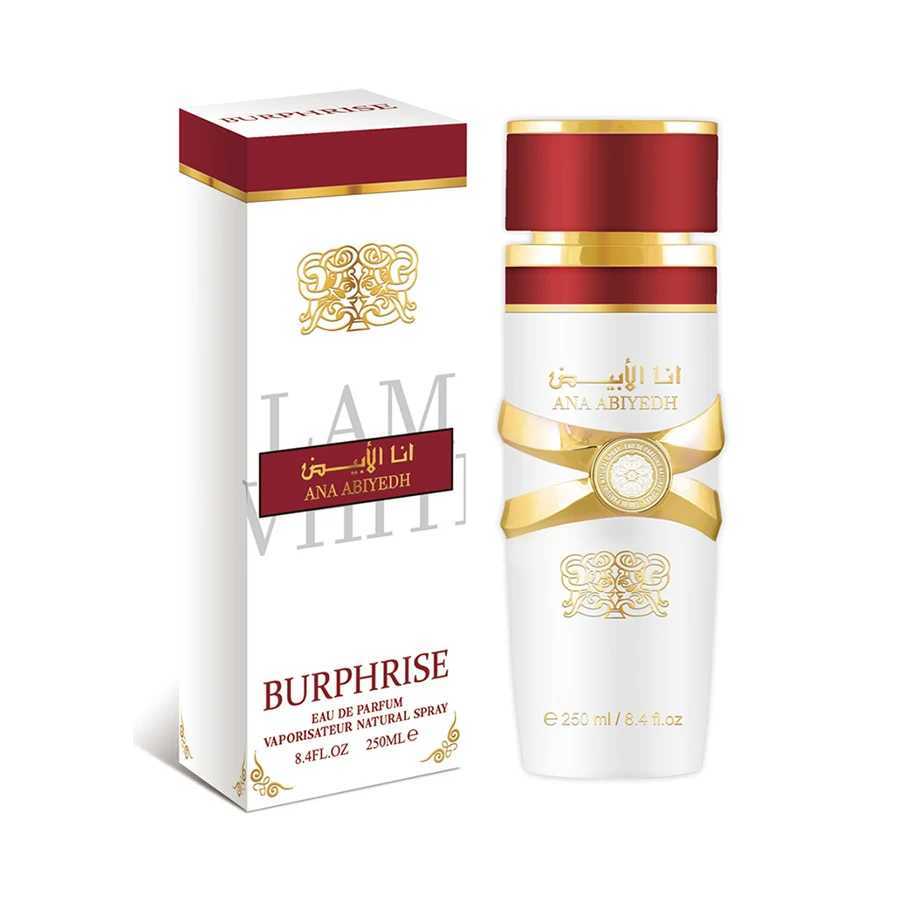 250ML 8.4FL.OZ Arabian Perfume for Women Men Eau de Parfum Spray Inspired by Ana Abiyedh Rouge Spicy Woody NotesXJ250220