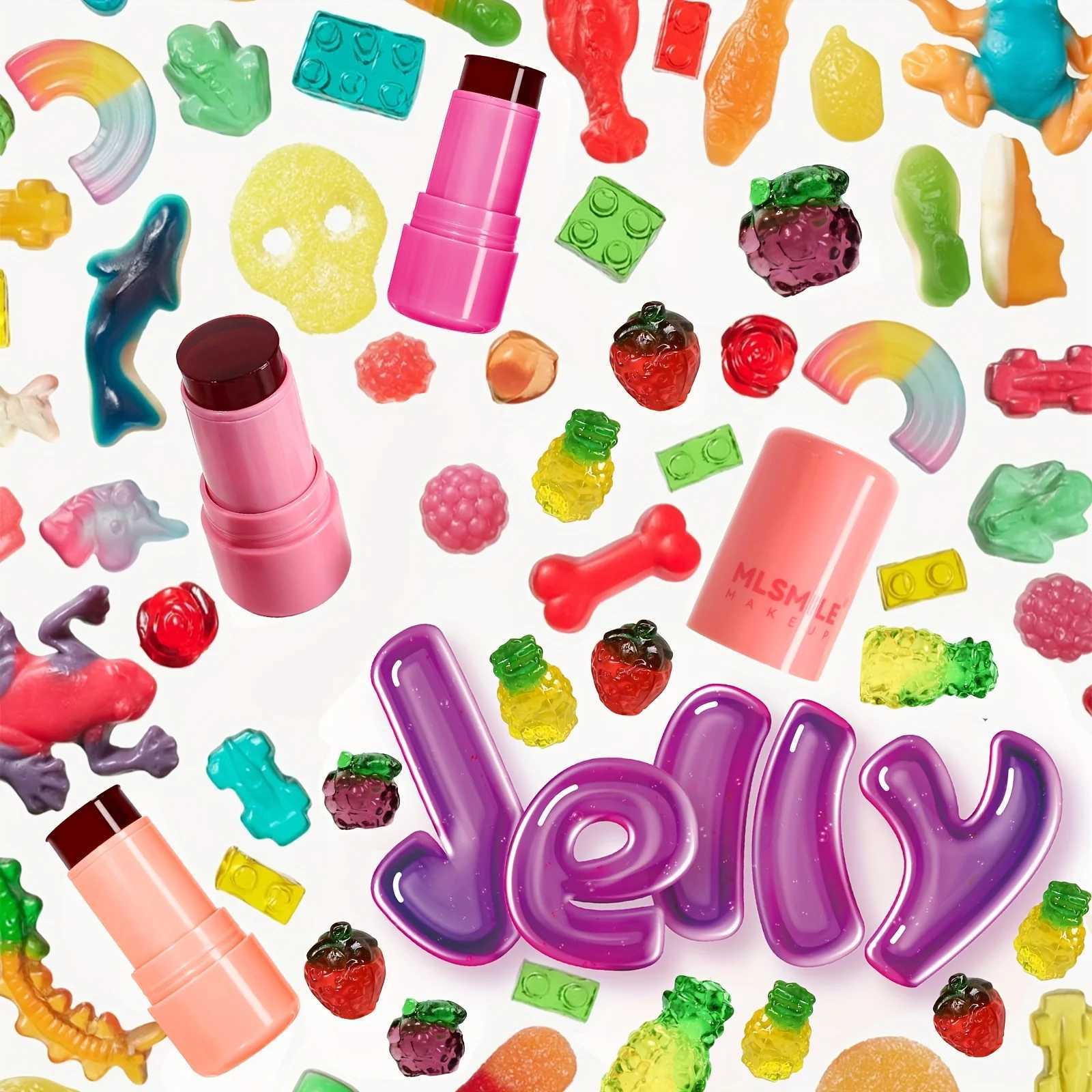 Jelly B Stick Makeup Water Jelly Tint Stick Lip and Cheek Jelly B Stick Lipstick LightweightW250220