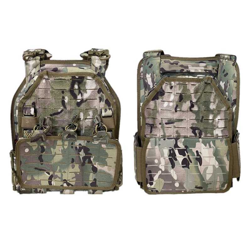 Tactical vest outdoor hunting waterproof paintball equipment Transport equipment lightweight and quickly removable laser cuttingXJ250219