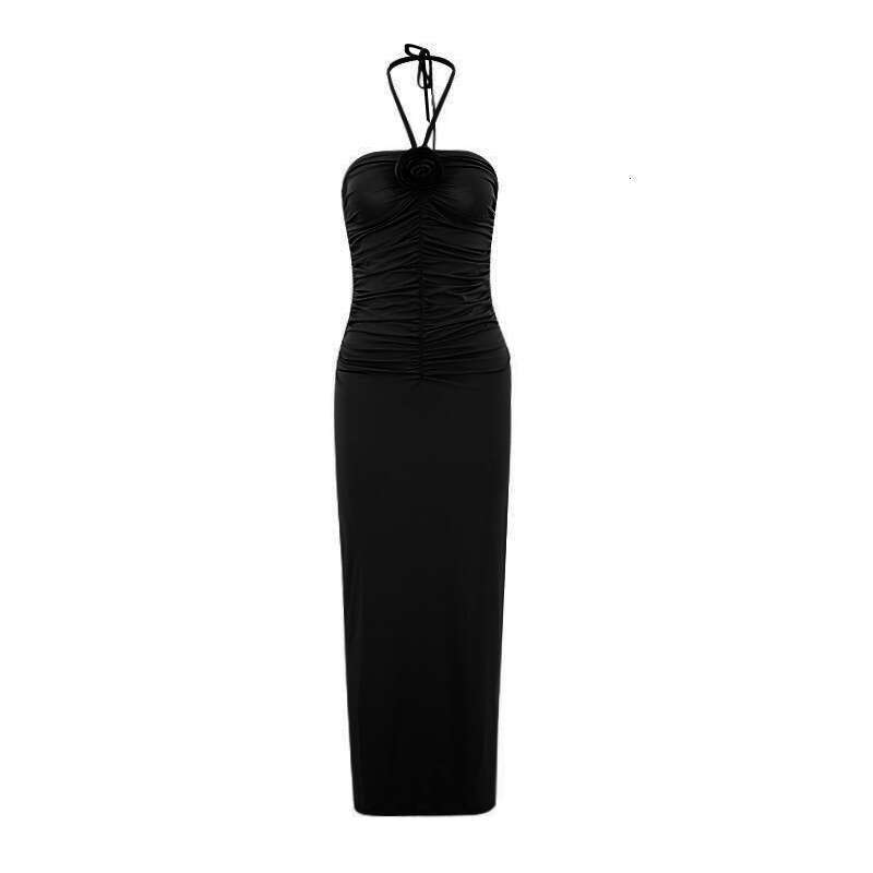 European American style spring and summer hot item sexy spicy girl suspender backless jumpsuit long skirt 2025 new casual versatile fashion clothing