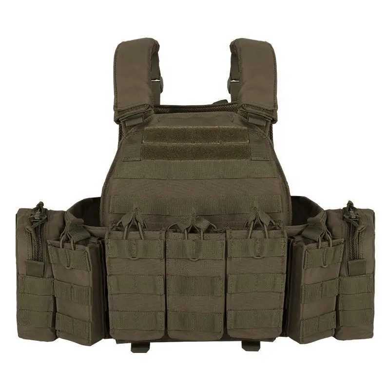 YAKEDA 1000D Nylon Tactical Vest Outdoor Hunting Protective Adjustable Multifunction Molle Vest for Airsoft Combat EquipmentXJ250219