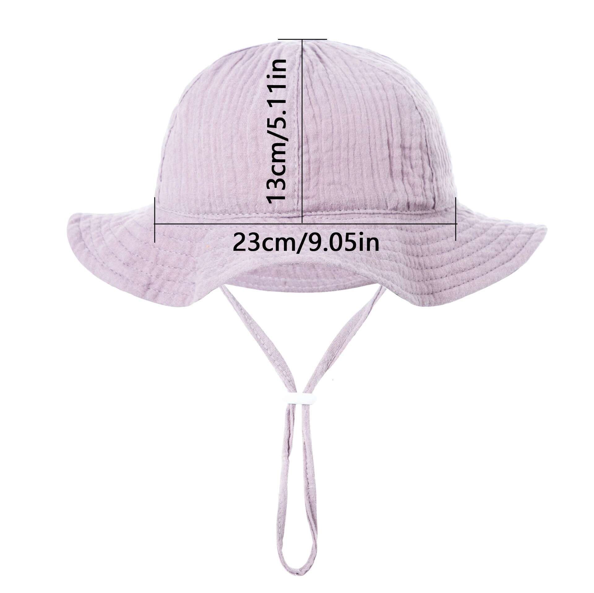 Ddmyshoesvip Baby Cotton Bucket New Children Sunscreen Outdoor Caps Boys Girls Print Panama Unisex Beach Fishing Hat For Months