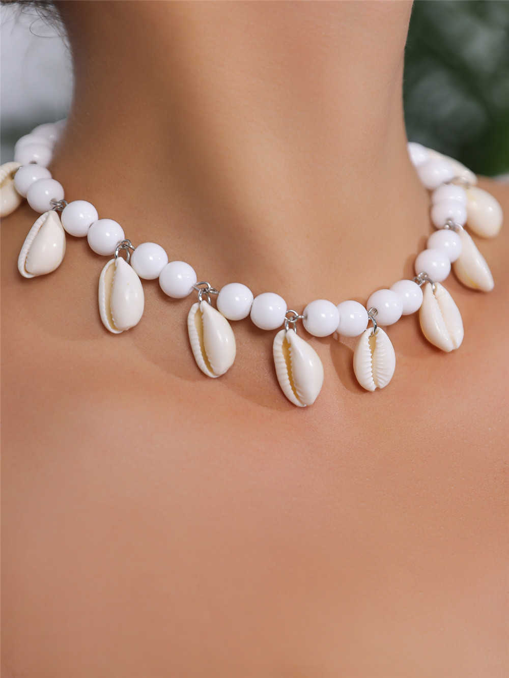 Pendant Necklaces New Fashion Beach Shell Necklace Bohemian Style Accessories for Womens Clothing H25219