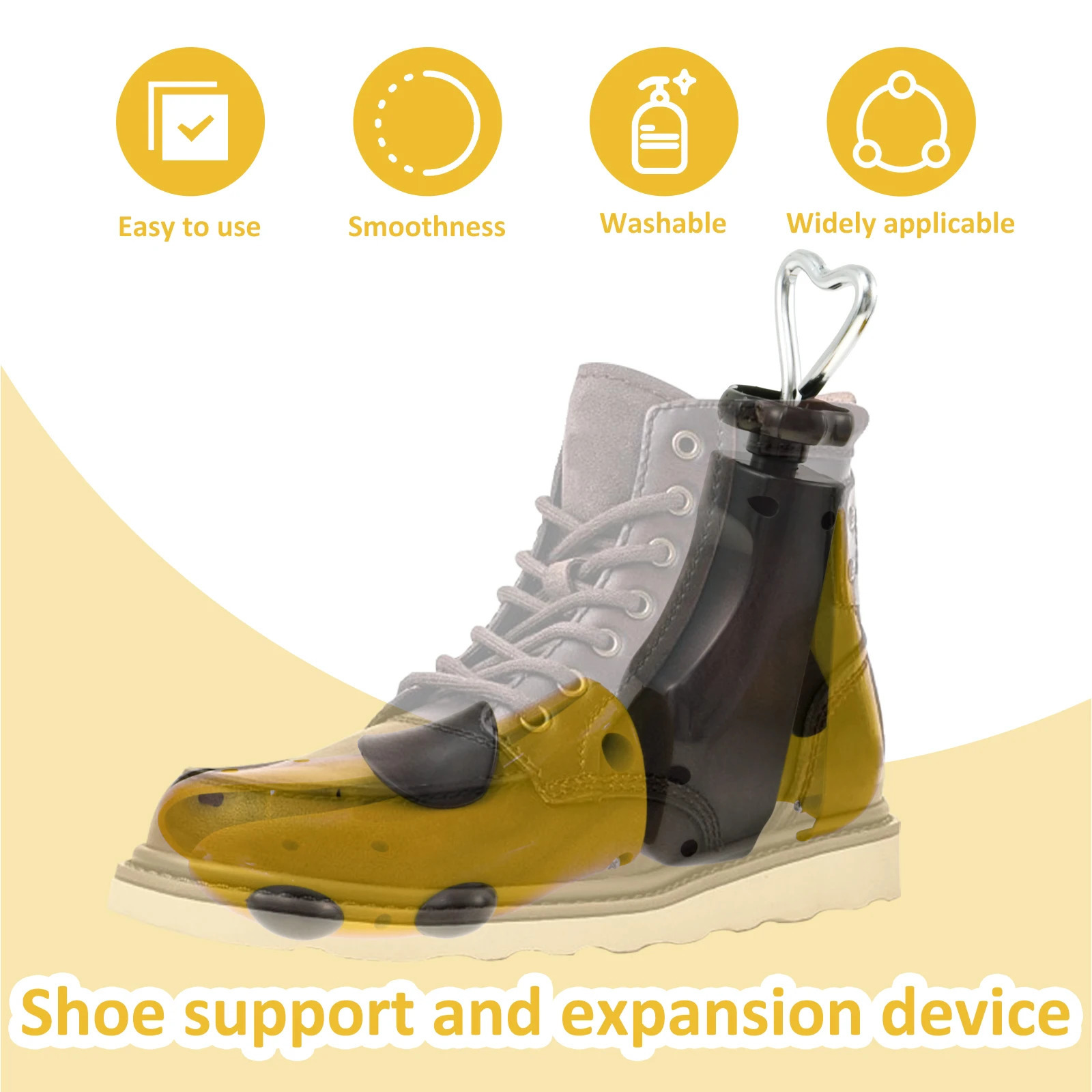 12Pcs Shoe Stretcher Multifunctional Trees Adjustable Universal Sneaker Boot Widener for Men and Women 250219