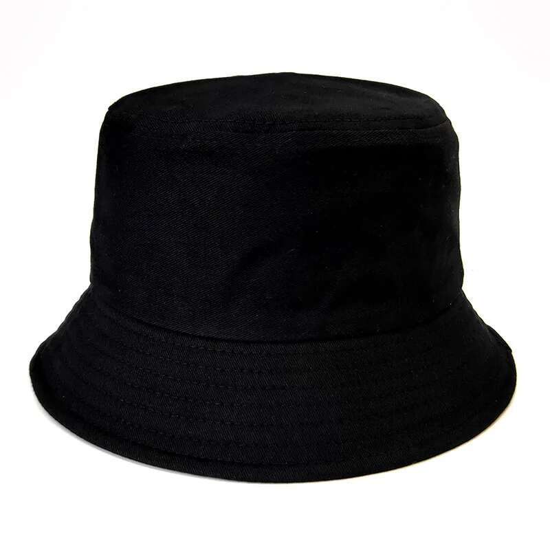 Ddmyshoesvip Children Cotton Bucket Hats Girl Summer Sunscreen Panama Boy Pure Color Sunbonnet Fedoras Outdoor Fisherman Hat Beach Cap