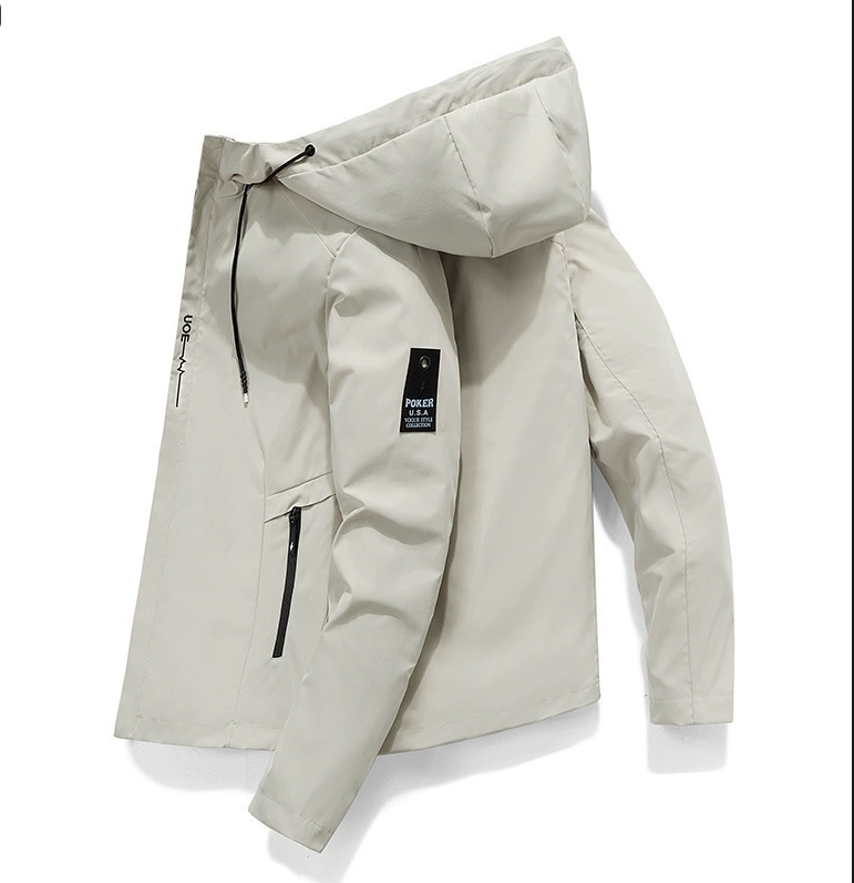 2025 Trendsetting Mens Casual Hooded Jacket for Spring New Korean Fashion Design