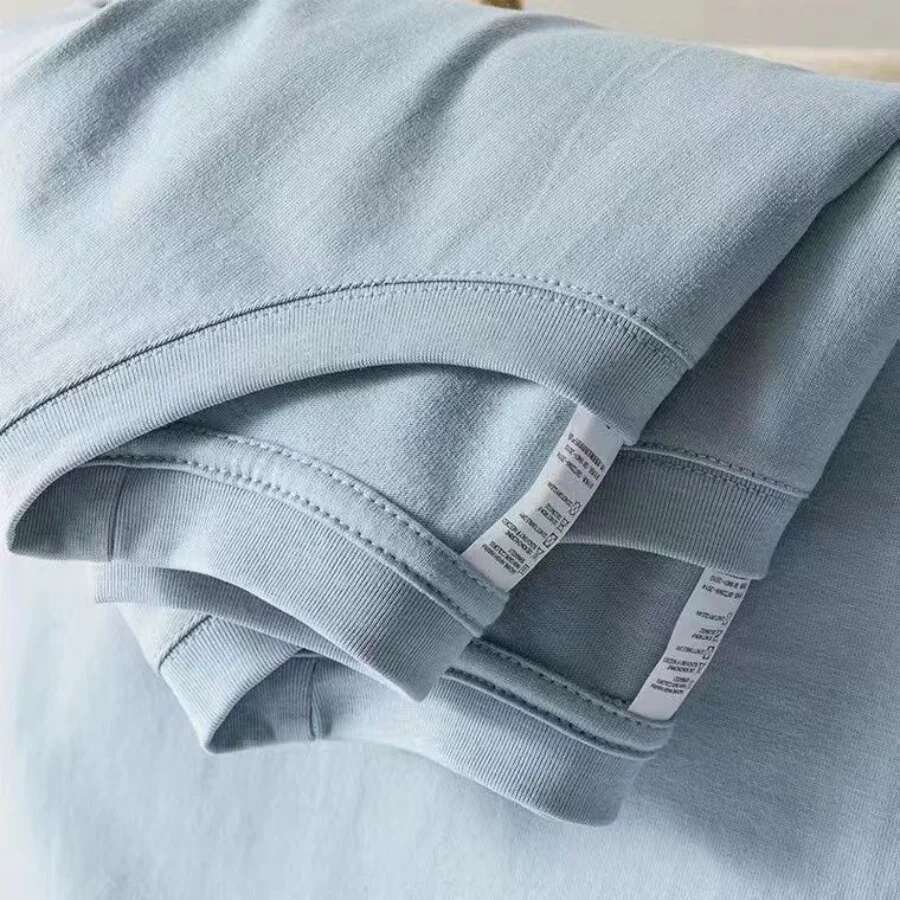 T-shirt 100% Cotton Men Women Solid Paper O Neck Short Sleeves Y-Summer Korean Half-Sleeved Unisex T-shirt M-4XL