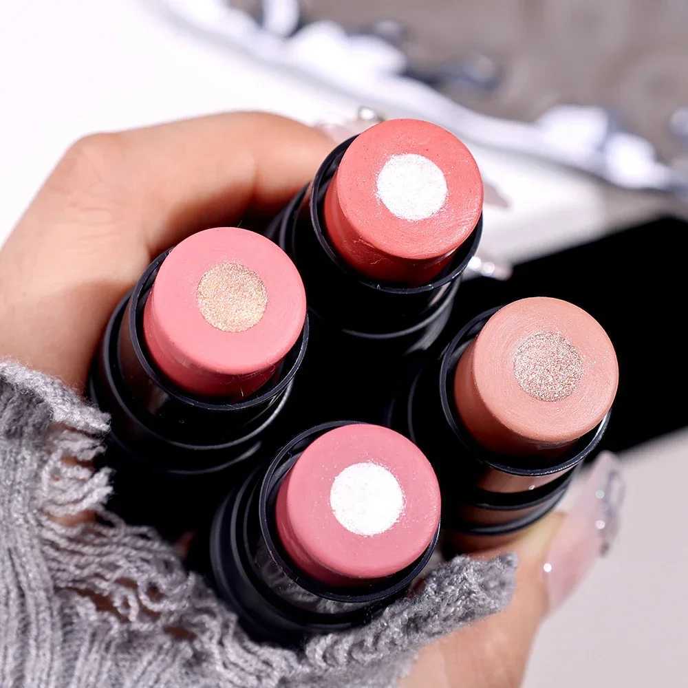 Peach Pink B Stick Cheek Rouge Contouring Brighten Skin Tone Waterproof Multi-purpose Eyeshadow B Korean Makeup CosmeticW250220