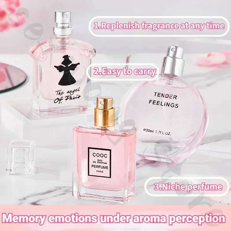 Beautiful Girl Paris Angel Three-piece Gift Box Set Little Black Dress Womens Perfume Long-lasting Fragrance Fresh and ElegantXJ250220