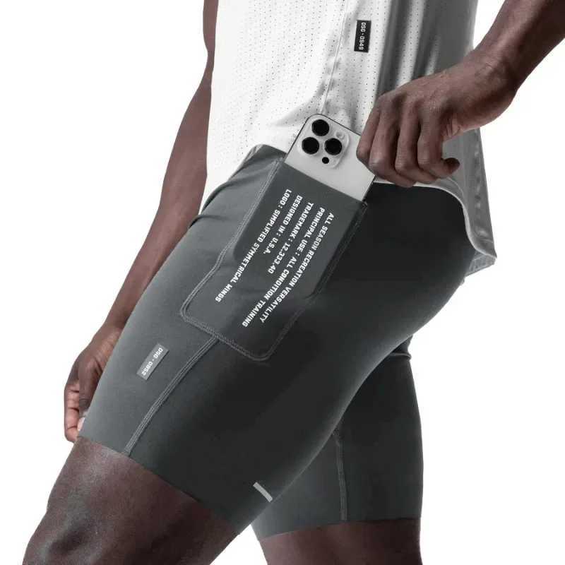 Mens Summer Quick Dry Sports Basketball Elastic Compression Shorts Man Running Gym Fitness Skinny Jogger Short Pants Sweatpants X250220