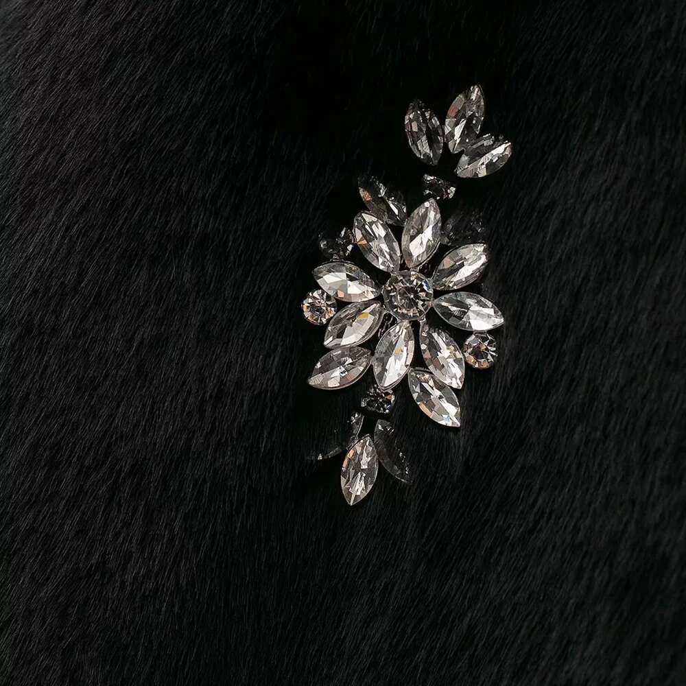 Thickened Integrated Environmentally Friendly Fur Coat For Women's Clothing 2024 Winter New High-End Jacket