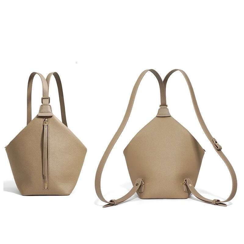 Multi-Function Double Shoulder Bag Female Crossbody Bags Bolsos Mujer 2024 New Fashion Trendy Real Leather Underarm Bucket Tote