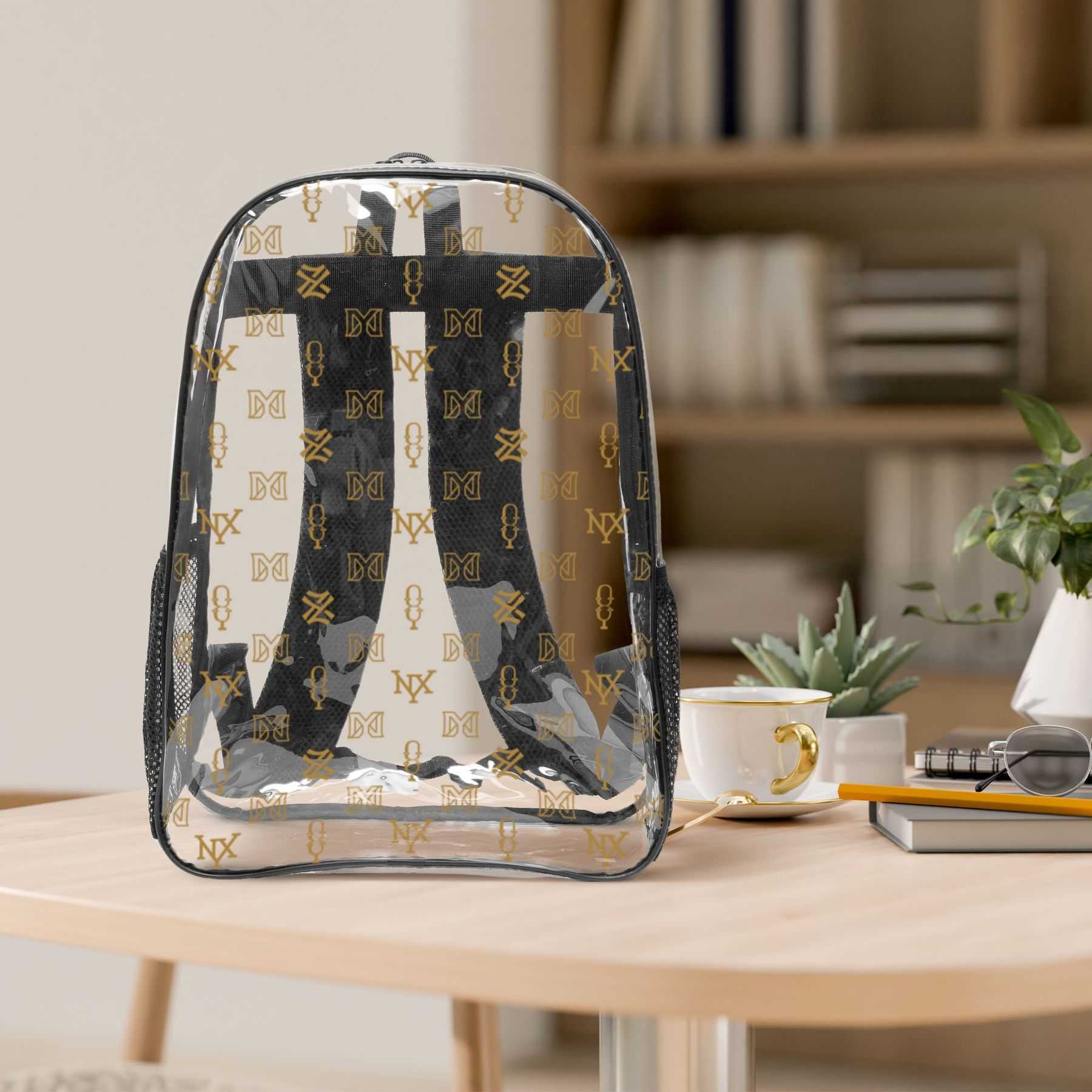 Lanjia NXY Transparent Pvc Backpack Bagpack Mens Designer Back Pack Large Laptop Backpacks Women Print School Bookbag F