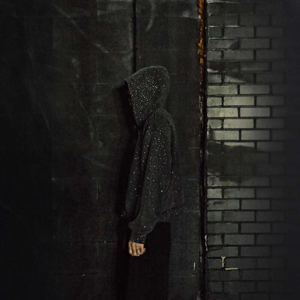 Hoodie, full body hot diamond long sleeved pullover, hooded jacket, street trend y2k