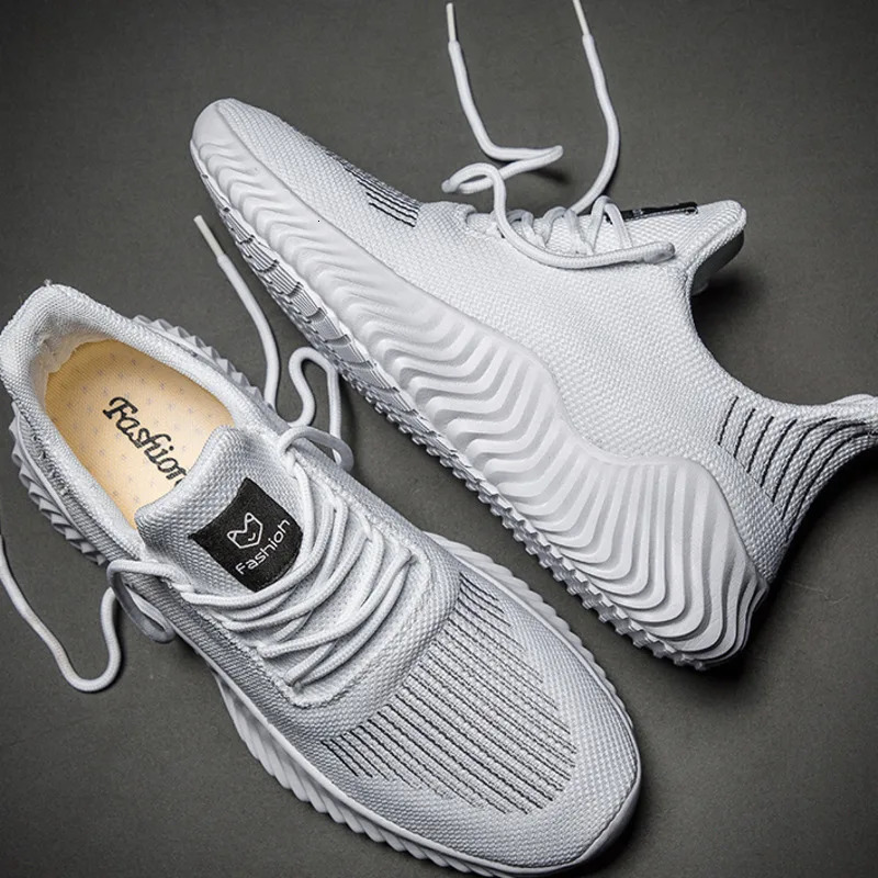 Mens sneakers white Walking shoes running men Casual for Plus size 49 mens tenis masculino 250219