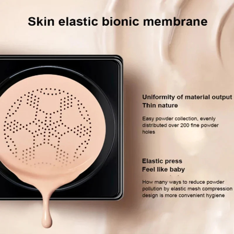 Air Cushion CC Cream Mushroom Head Foundation Moisturizing For Lasting Face Comestics Natural Brighten Base Tone Make Up 250217