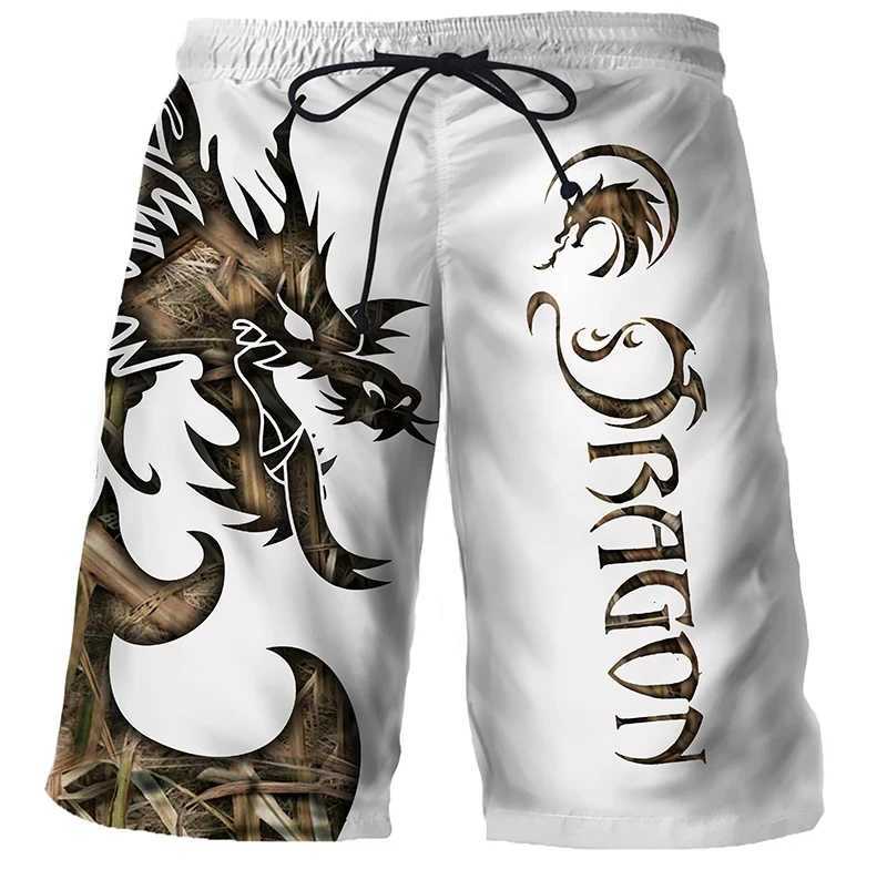 Cool Tiger Lion Wolf Summer Swimwear Shorts Comfortable Surf Board Shorts Quick Dry Swimsuit Sport Trunks Men Beach Shorts Boys X250220