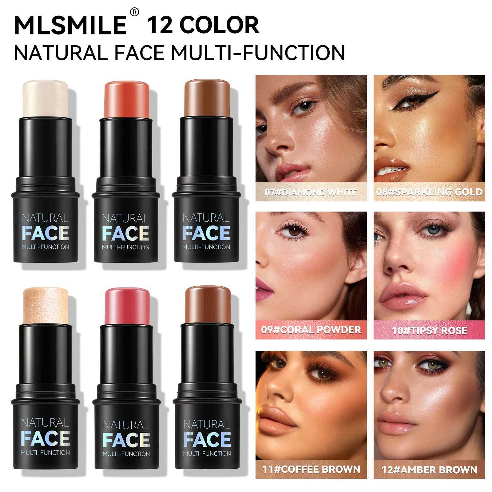 Magic B Bar Cheek Lip Color Moisturizing B Bar Silk Bright B Cream Makeup Tube Matte ContourW250220