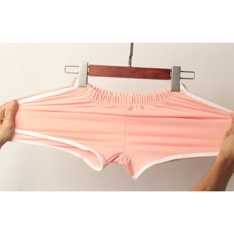 Sports Shorts Women Summer Candy Color Anti Emptied Skinny Shorts Casual Lady Elastic Waist Beach Correndo Short Pants 250214