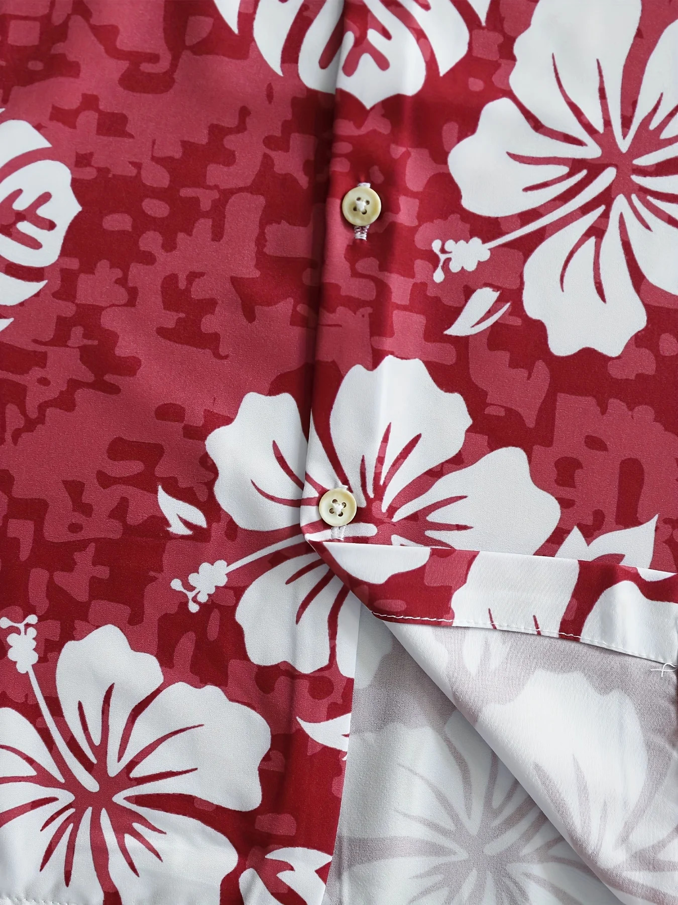 3D Floral Pattern Print Mens Short Sleeve Button Up Lapel Shirt For Summer Holiday Resort Hawaiian Style Shirt Men Oversized 250219