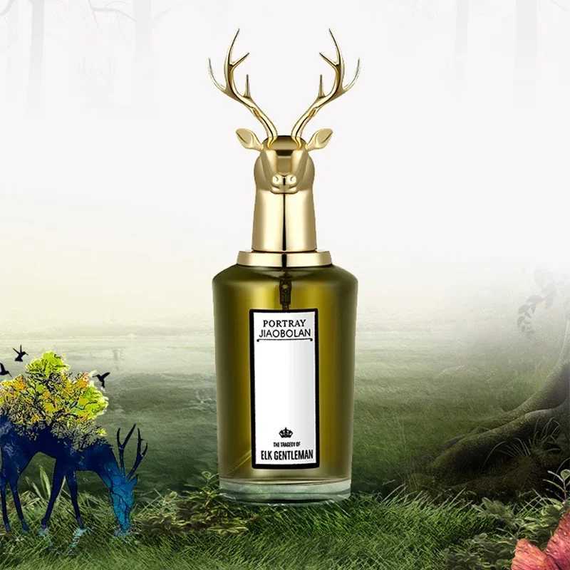 Brand Elk Animal perfume Rose Women Mens Durable Light perfume Personality Design Fox Fruit Flower perfume DeodorantXJ250409