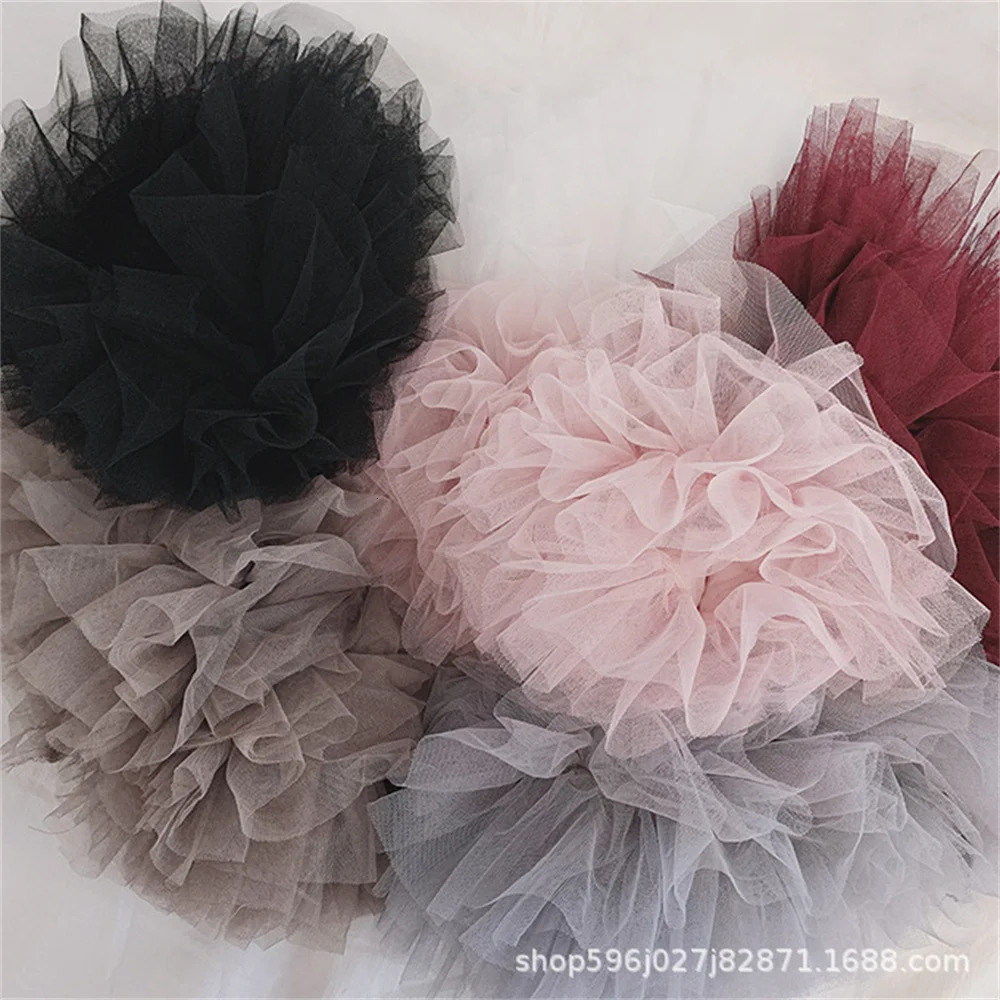 Baby Girls Brown Tutu Skirt Super Fluffy 6 Layers Pettiskirt Princess Ballet Dance Skirts Kids Tulle Skirt Xmas Child Clothes 250220