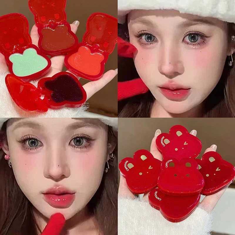 Lovely Red Rabbit Multi-Purpose Balm Expanding Highlighter B Girls Ber Hydrating Nourishing Brighten Cheek Tint MakeupW250220