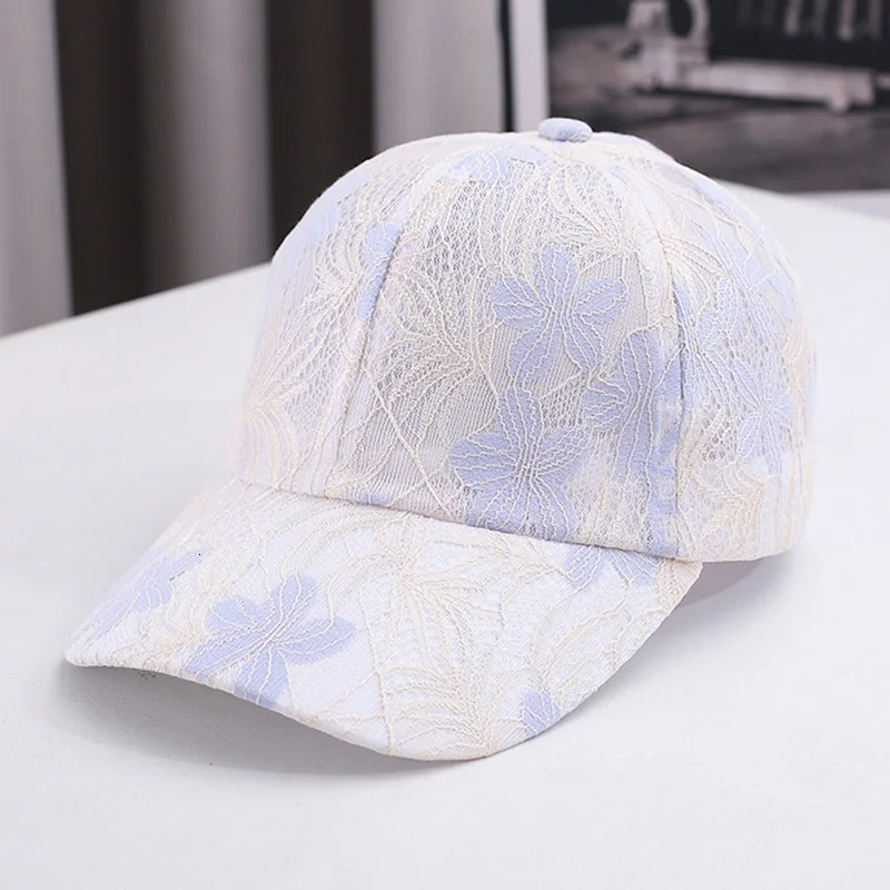 Vintage Letter Embroidered Baseball Cap Monochrome Adjustable Peaked Hat Spring Summer Stylish Sunshade Cap For Women Men 250214