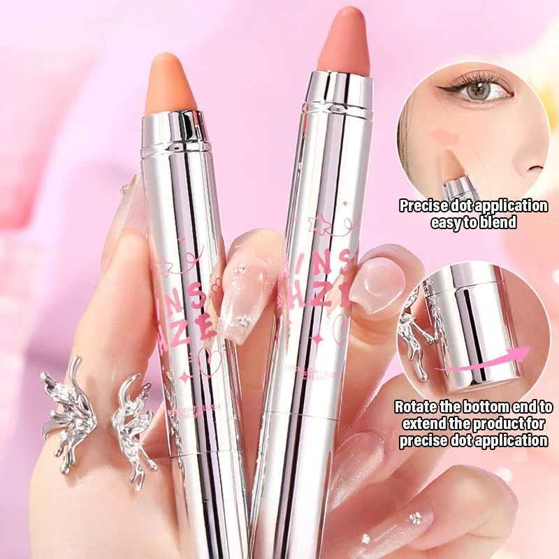 Smear Ber Stick Cream Orange Red Face Shadow Powder Facial Outline B Cream Crayon Pink Tone eye shadow Ber MakeupW250220