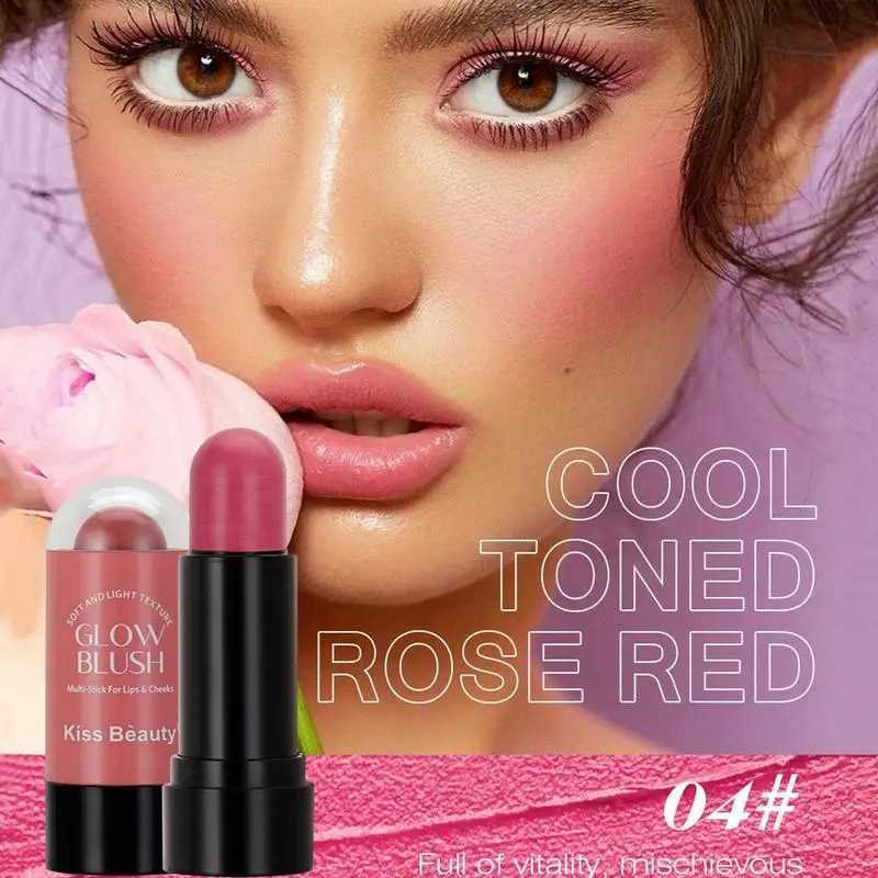 NEW Cheek Lip Tinted Moisturized B Stick Eyes Cheek and Lip Brighten Cream Bronzer Highlight Stick Matte Contour MakeupW250220