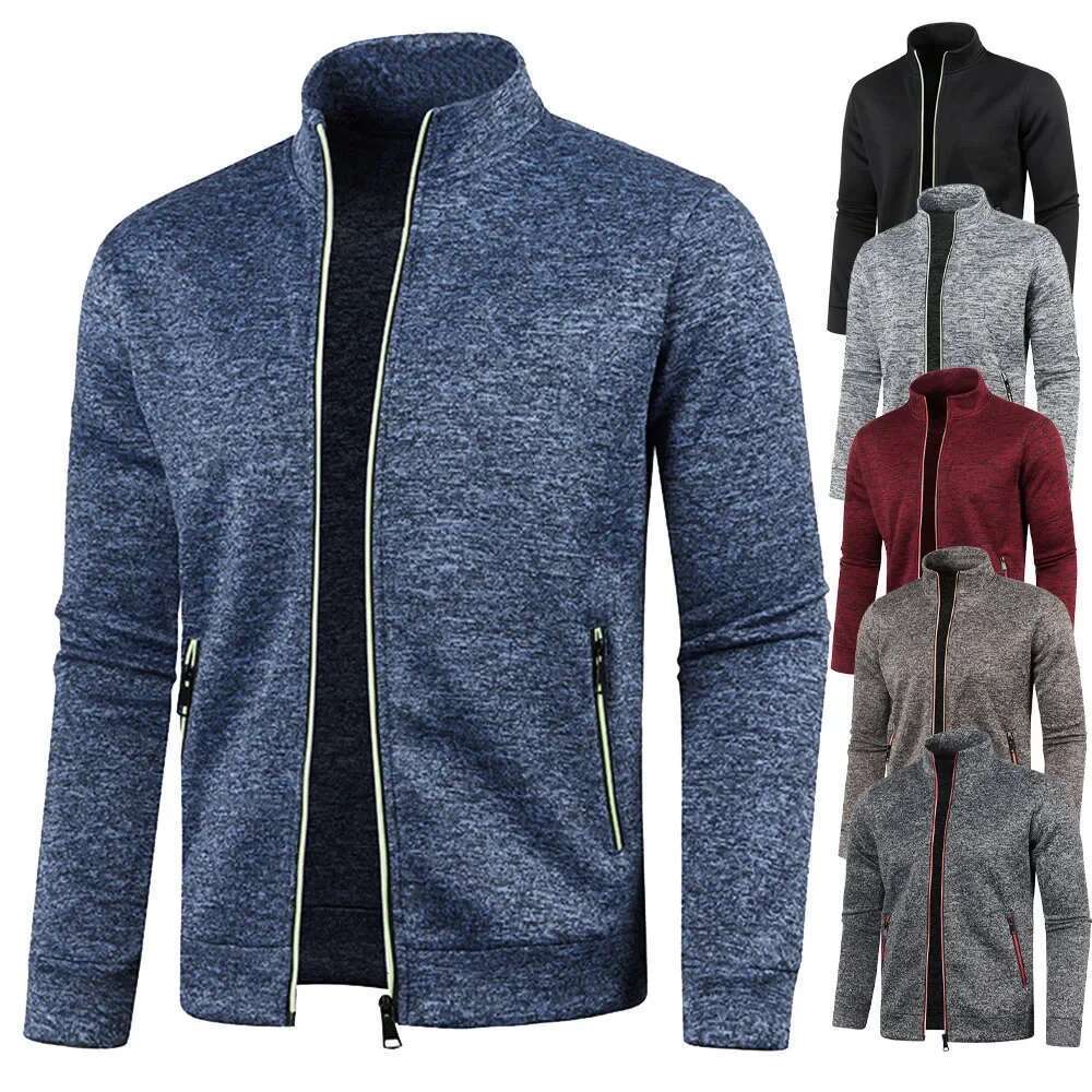 Men's PVD Long Sleeve Hoodies, Zipper Cardigan, Sports Jacket, Men's Sweatshirt, Autumn, New