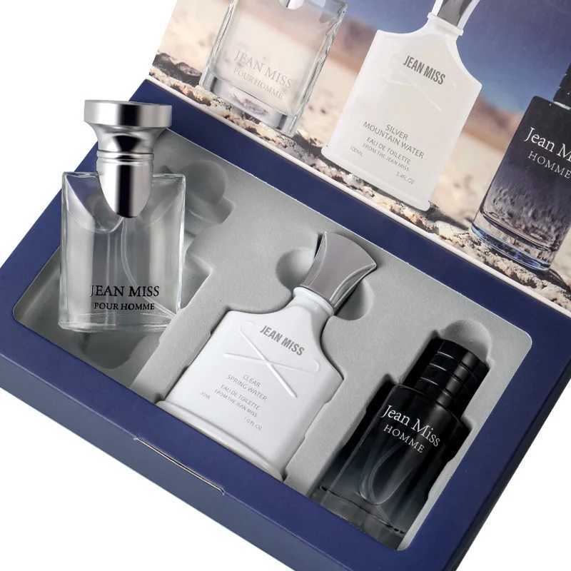 Luxury 90ml Perfume Men Gift Box 3pcs Set Colognes Profumo Uomo Lasting Fragrance Spray Pheromone Perfumes Hombres OriginalesXJ250220