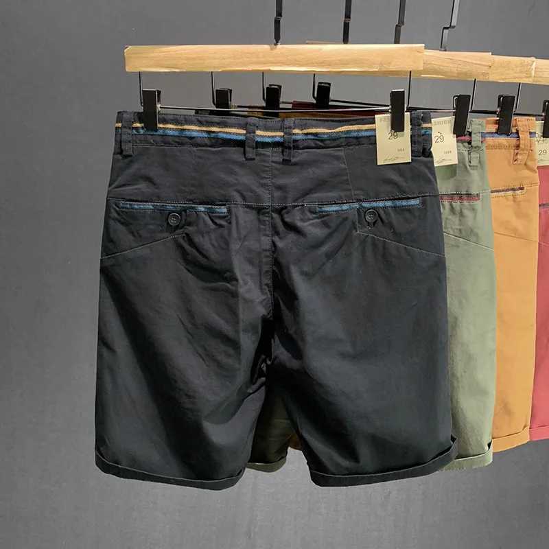 Mens casual shorts 2024 new summer thin cotton outdoor mountain sports pants loose straight cargo beach shorts X250220