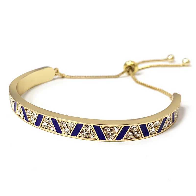 High Quality Rhinestone Charm Bracelets Zircon Multi-Layer Stainl Steel Fine Bangle Bracelet For Women Friend Best GiftXJ250219