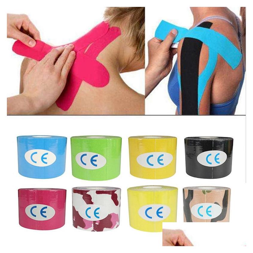 Elbow Knee Pads Tape Sport Athletics Elastic Brace Support Protector Pad Volleyball Bandage Fixer Wristbands