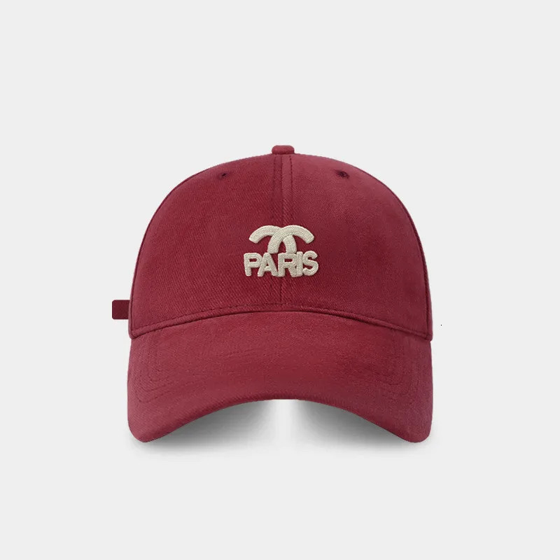 Mens and womens spring and autumn wide-brimmed hard-top baseball caps ladies all-match couple caps casual sun hats 250214