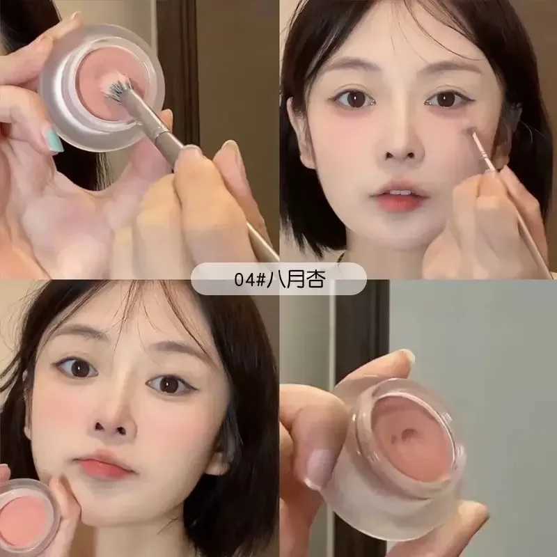 Light Smoke Peach B Cream Natural Matte Mousse Rouge Low Saturation Waterproof Ber Contour Expanded Shrink Cheek MakeupW250220
