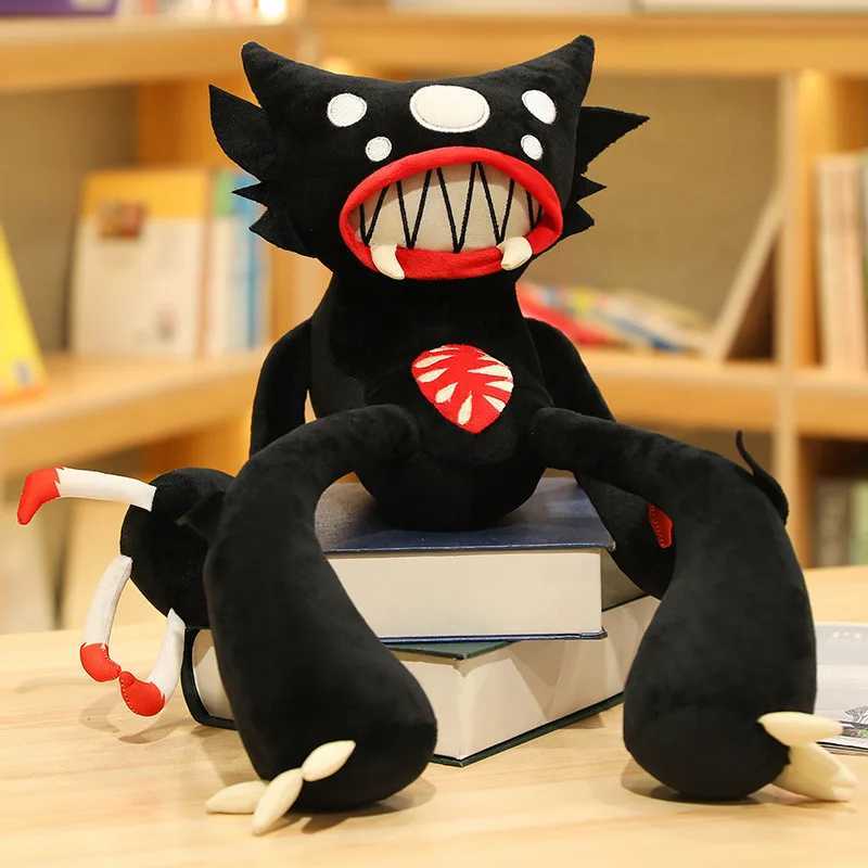 30cm Soft Black Spider Monster Plush Toy Creative Stuffed Animal Anime Doll for Pet Boyfriend Kid Son Birthday Funny Gift W250219