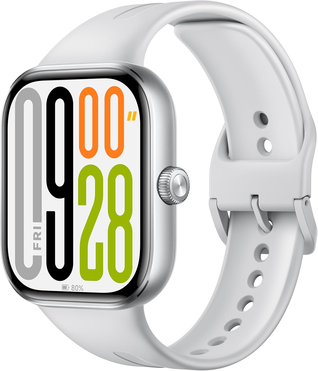 Global Version Xiaomi Redmi Watch 5 - 2.07 Inch AMOLED, 60 Hz, 24 Day Battery, 150+ Sports Modes, 5ATM Waterproof, GNSS, Heart Rate & SPO2 Sensor, Blu