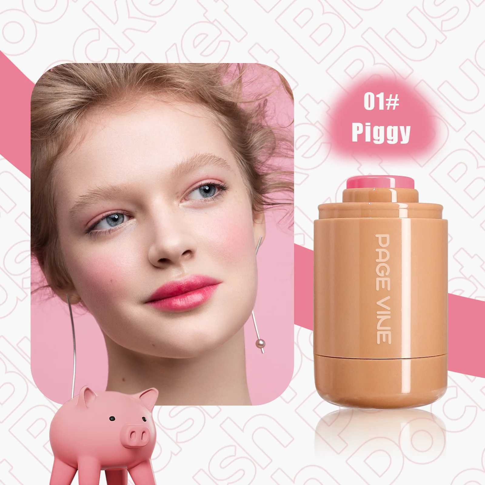 PAGE VINE Pocket B Stick Lip Cheek Hydra Stick Highlighter Brightens Natural Hydrated Skin Creamy For Cosmetics MakeupW250220
