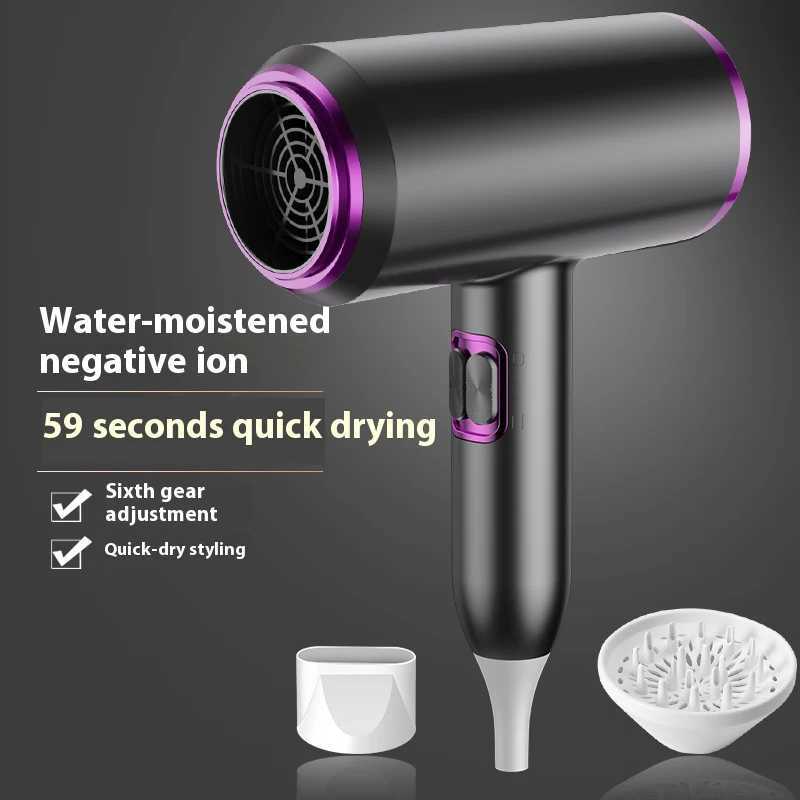 2000W Hair Dryer Salon Hair Dryer with Hot and Cold Buttons Ionic Hair Dryer with Diffuser and Styling Nozzle W250220