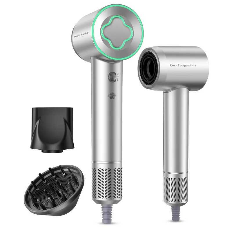 Hair Dryer - 50000 RPM High-Speed Brushless Motor Negative Ionic Blow Dryer for Fast Drying W250220