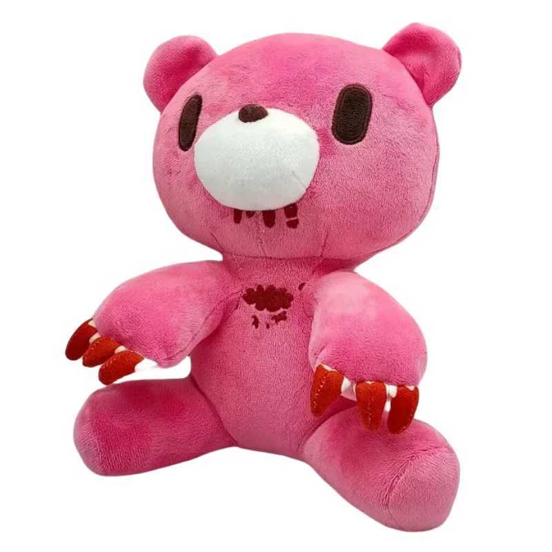 25cm Gloomy Bear Plush Toy Bloodthirsty Pink Bear Soft Toy Cute Teddy Toy Stuffed Animal Pillow for Kids Birthday Christmas GiftT250219