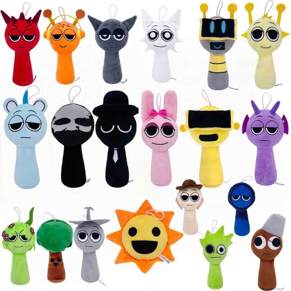 Sprunki Incredibox Plush Toys Sprunki Plushie Sprunki Soft Game Cartoon Pillow Kids Birthday Gifts Stuffed Dolls Christmas GiftT250219