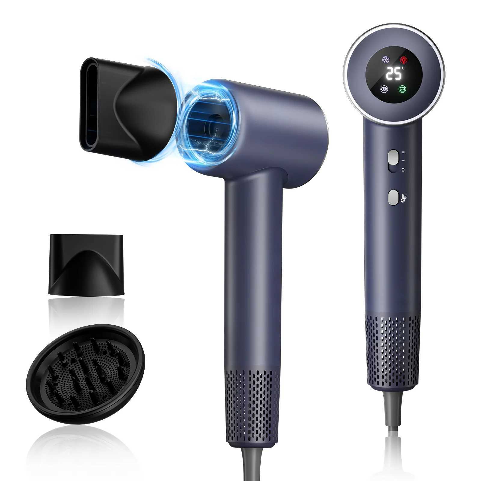 Constant Temperature Negative Ion Hair Dryer Hair Care Hair Household Portable High-power Fast-drying 0V-220V Blow Dryer W250220
