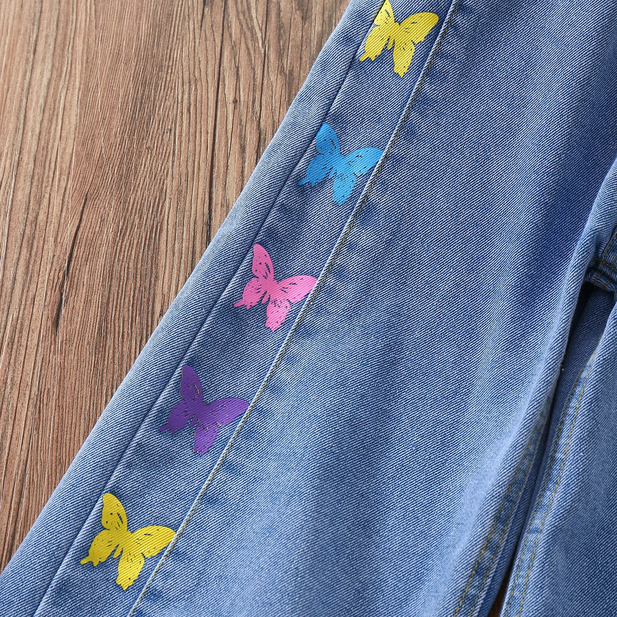 Pants for Girls Jeans Teenagers Children Clothing Trousers Spring Autumn Baby Kids Clothes 6 8 10 12 14 Y 250218