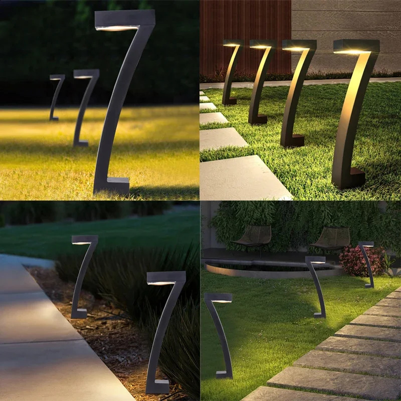4/8 Pcs Solar LED Light Garden Lights Outdoor Lighting IP65 Waterproof Lawn Path Spotlight for Yard Driveway Walkway Patio Decor 250220