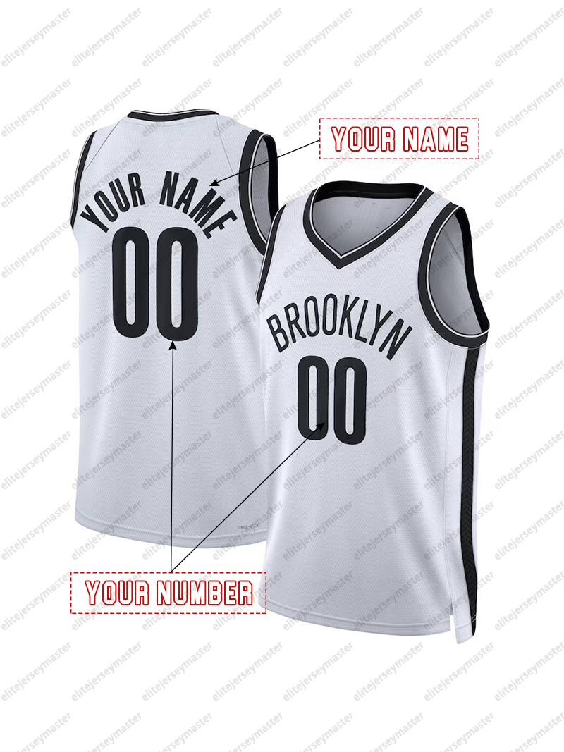 Durant Russell Custom Basketball Jersey Cam Thomas Stitched Personalized Customized Jerseys Custom Any Number Name 333